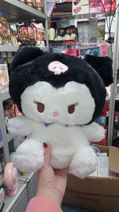 Дитяча іграшка куромі з ефектом дихання, музична 35 см