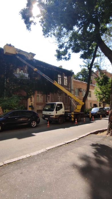 Автовышка аренда 14м 16м 17м Одесса. Грузоподъемность до 1т, почасово