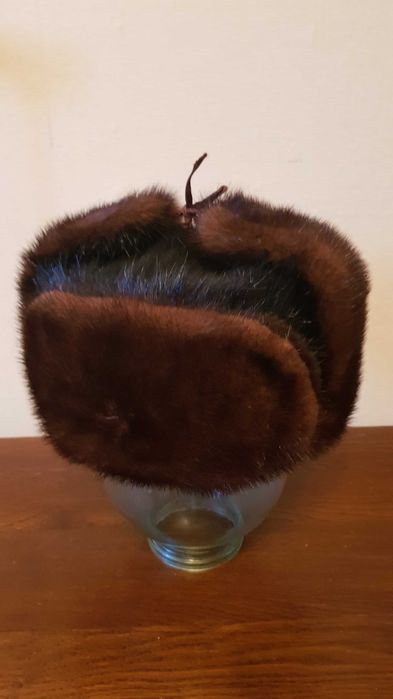 Шапка ушанка зимняя мужская