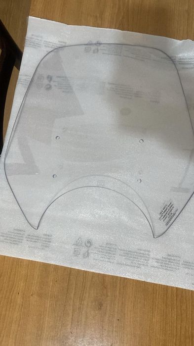 Viseira para -brisas para mota, ainda embalada