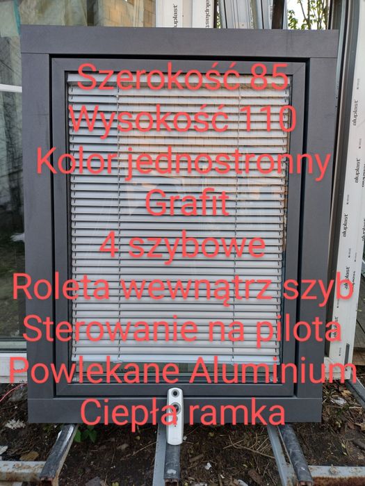 Drzwi zewnętrzne aluminiowe Aluprof Ciepłe Orzech Pochwyt -40%