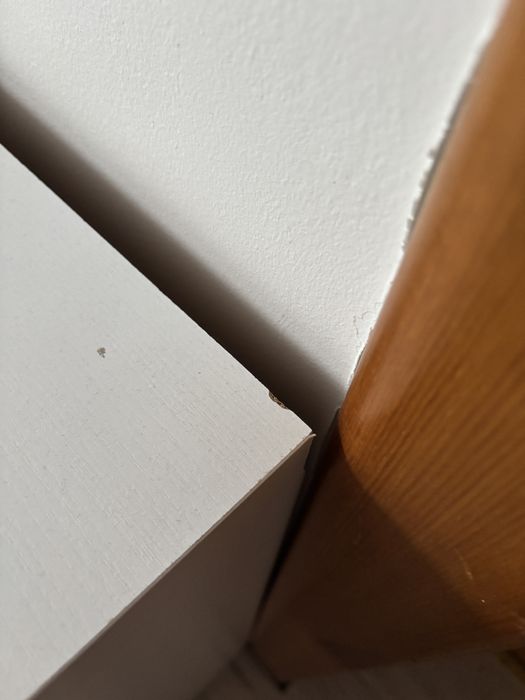 Komoda biała 135x44x85cm plus witryna
