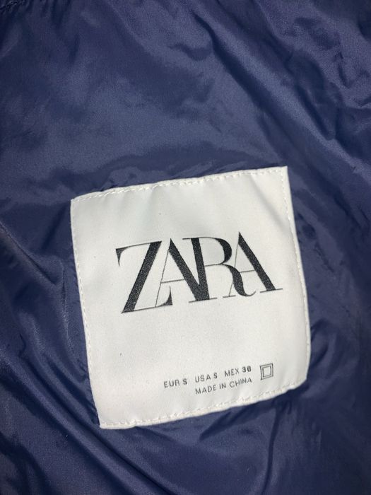 Zara puffer пуховик куртка зимня