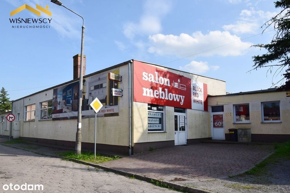 Lokal handlowo-uslugowy, 465 m2 Braniewo