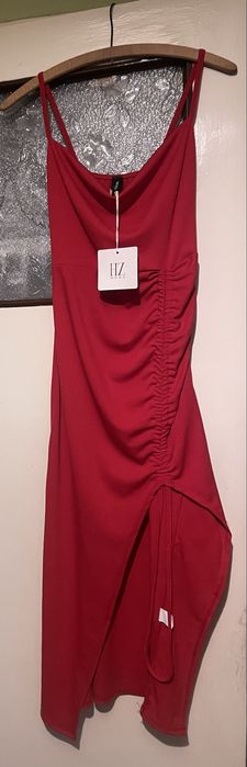 Nowa czerwona sukienka xs/s