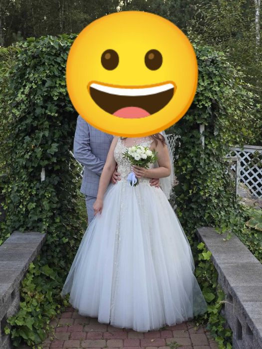 Suknia ślubna księżniczka- stan idealny