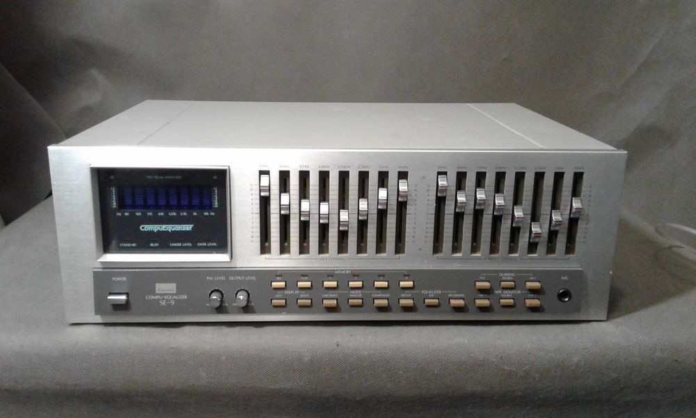 SANSUI SE-9, korektor graficzny