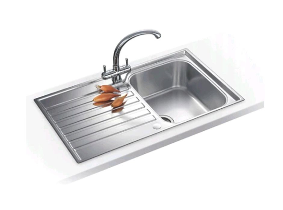 Zlewozmywak jednokomorowy Franke Ascona stal srebrny