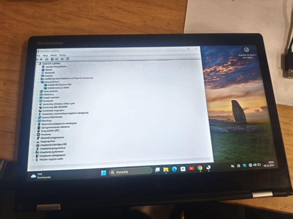 Dotykowy laptop Lenovo Yoga 700-14isk