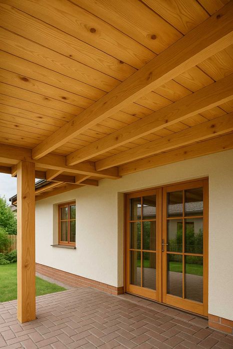 PROMOCJA ! 19mm Szalówka deska elewacyjna półbal boazeria podbitka