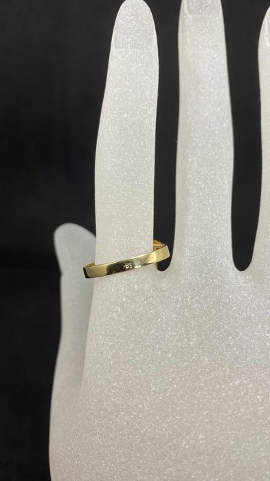 Złoty Pierścionek z cyrkoniami 14ct 585, 6,89g, rozmiar: 17