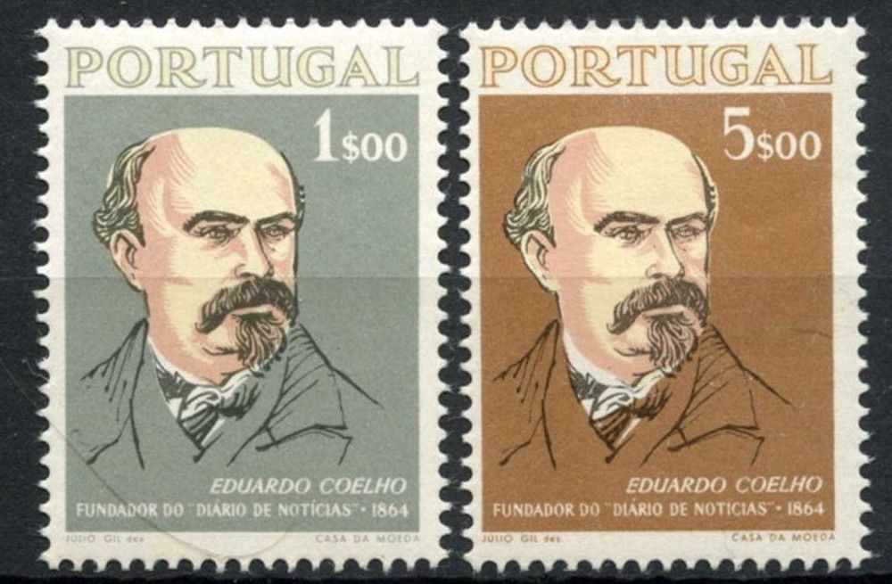 Selos Portugal 1964 - Série Completa Nova MNH Nº943-944