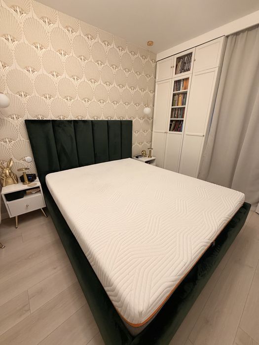 Tempur Elite 160x200 materac, stelaż elektryczny.