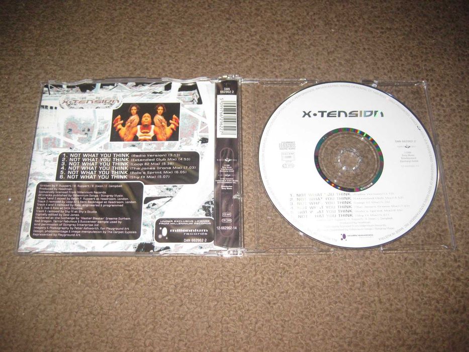 CD Single dos X-Tension “Not What You Think"