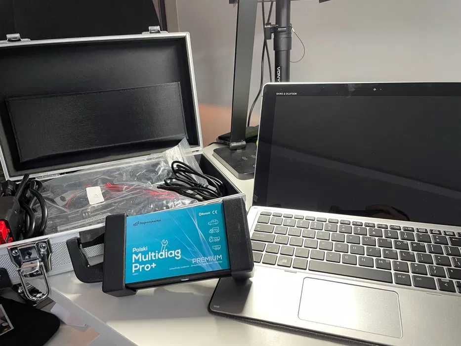 Interfejs Diagnostyczny Laptop Zestaw Osobowe Ciężarowe Multidiag Pro
