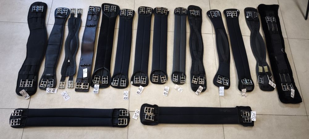 Popręg ujeżdżeniowy 60cm;65cm, skórzany popreg