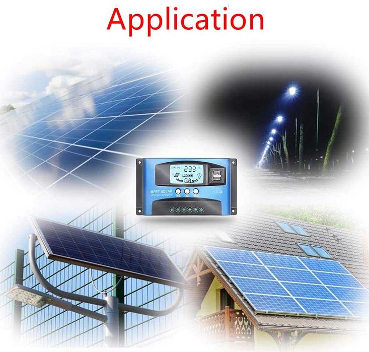 Painel solar mppt 12v 24v