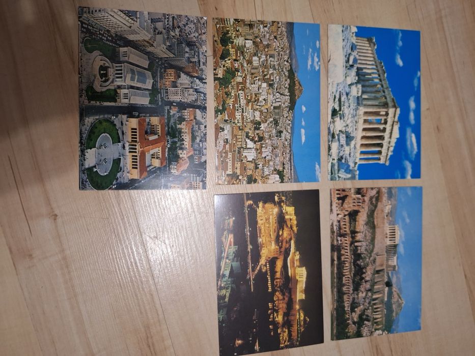 Duży zestaw pocztówek lata 90