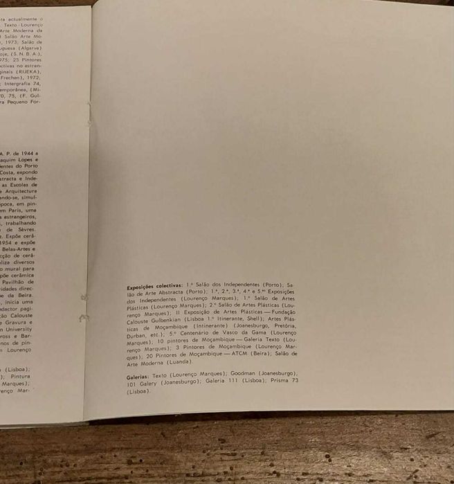 Antigo Livro "20 Anos de Gravura" da Fundação Calouste Gulbenkian por Martins da Silva