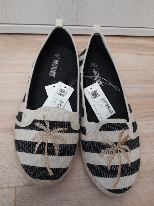 Nowe damskie espadryle