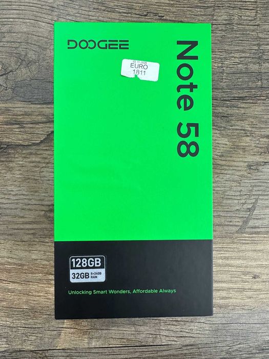Smartfon Telefon DOOGEE Note 58 8/128GB stan bdb gwarancja