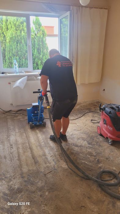 Demontaż parkietu usuwanie Subitu utylizacja