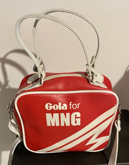 Mala Gola/Mango vermelho vivo em boas condições