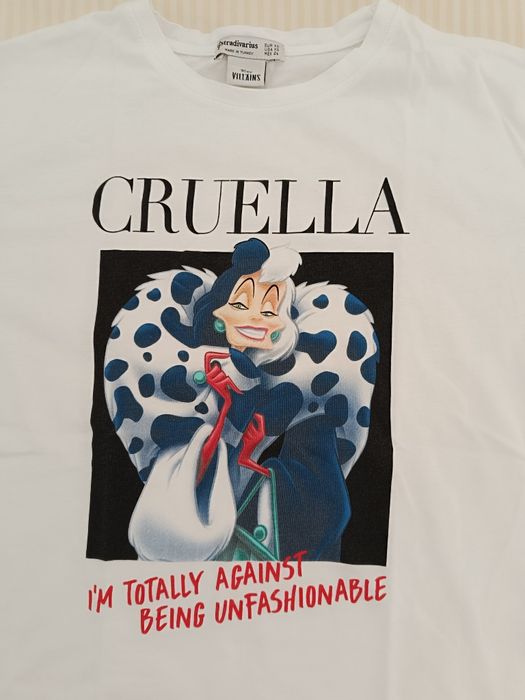 Conjunto t-shirt Disney tamanho XS