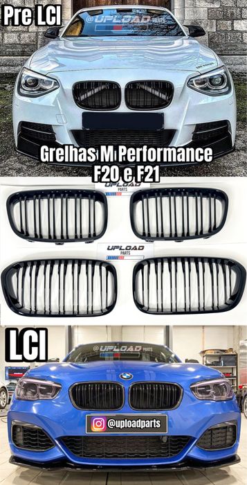 BMW Serie 1 F20 e F21 - Grelhas M Performance Duplas