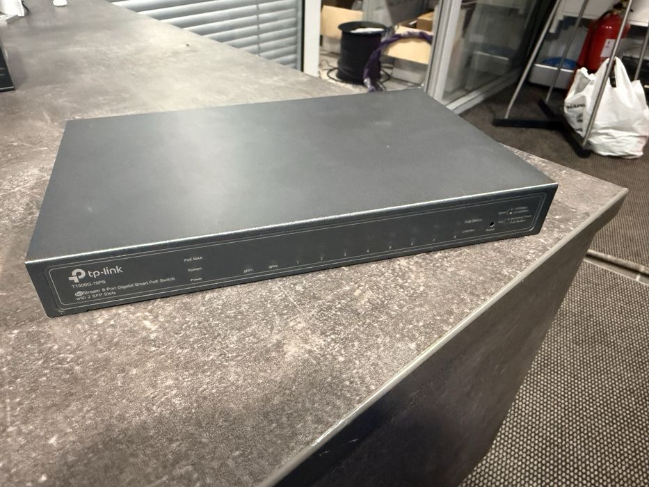 PoE комутатор TP-LINK T1500G-10PS