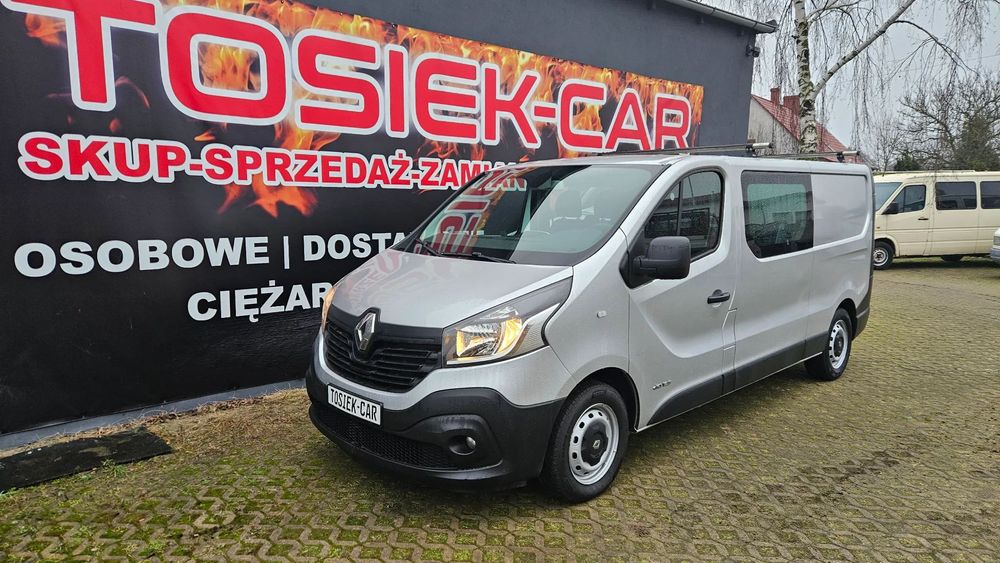 Renault Trafic  1.6 125km Long 6 osob Klima Bardzo Ładny