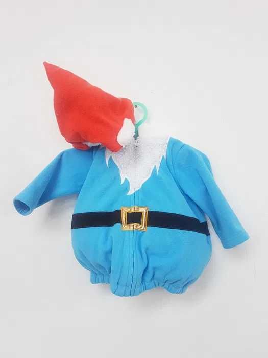 Strój przebranie krasnal krasnoludek skrzat 68 cm A3754