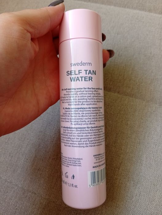 Swederm self tan water 150 ml