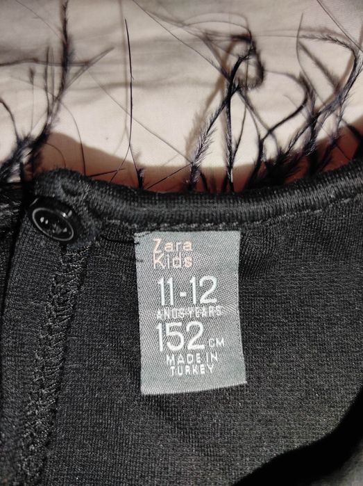 Czarna sukienka Zara Kids 152