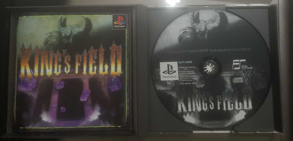 Jogo King's Field II para PlayStation
