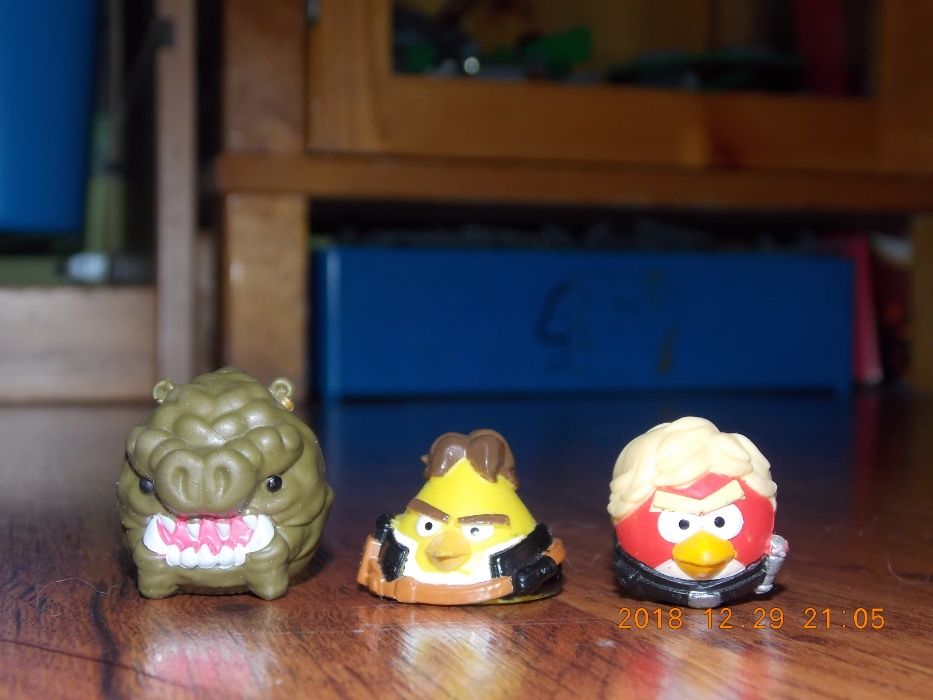 Angry Birds figurki Star Wars ,nakładki na ołówki 6szt.
