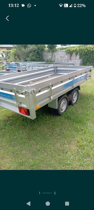 Faro Magicus  przyczepa 263na 150 ,dwie osie wyprzedaż