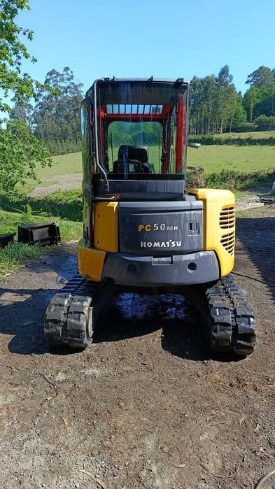 retroescavadora Komatsu PC 50 mr2