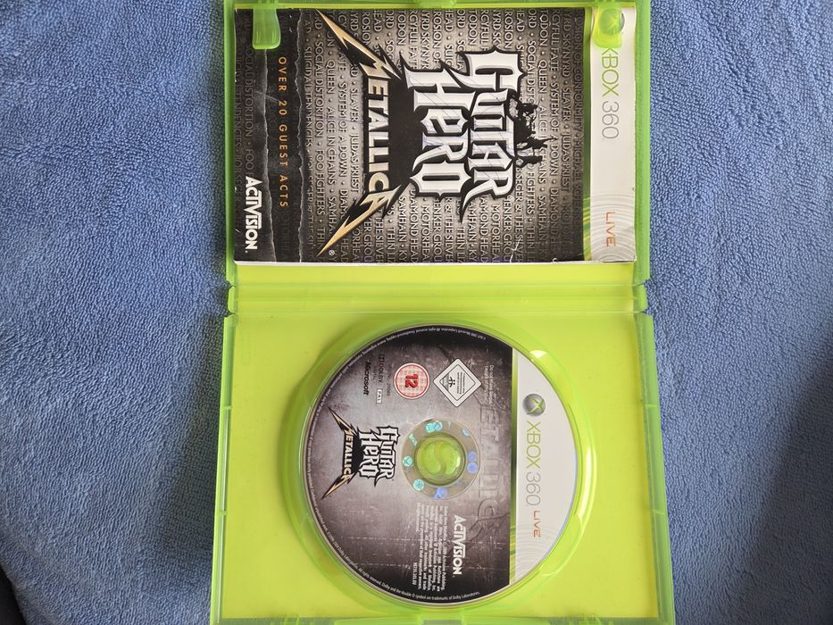 Guitar Hero Metallica Xbox 360
