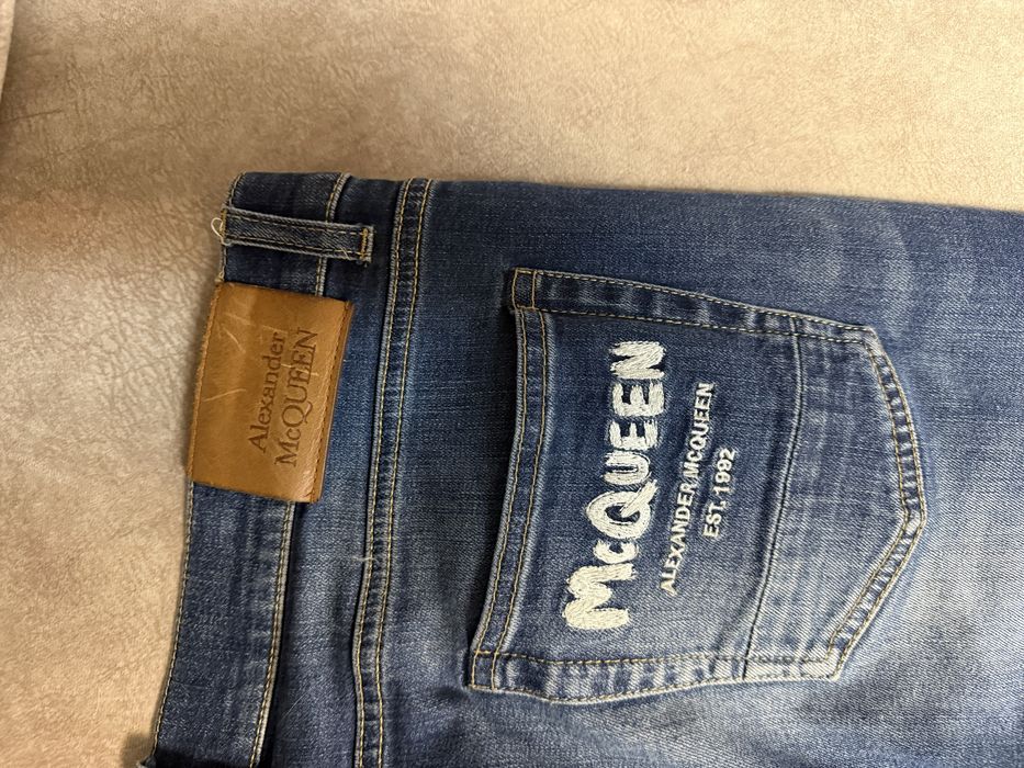 Джинсы Alexander McQueen оригинал