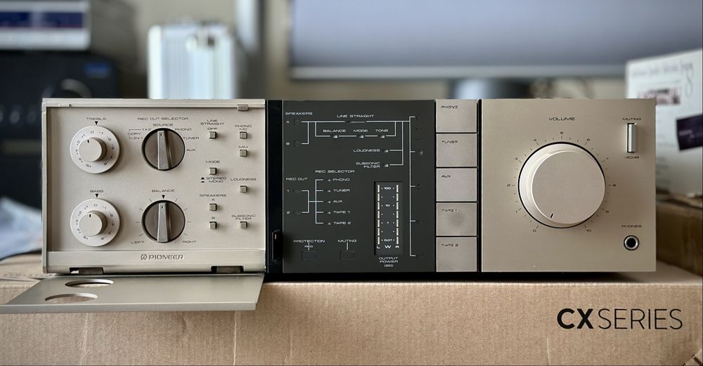 Усилитель Pioneer A-7. Made in Japan
