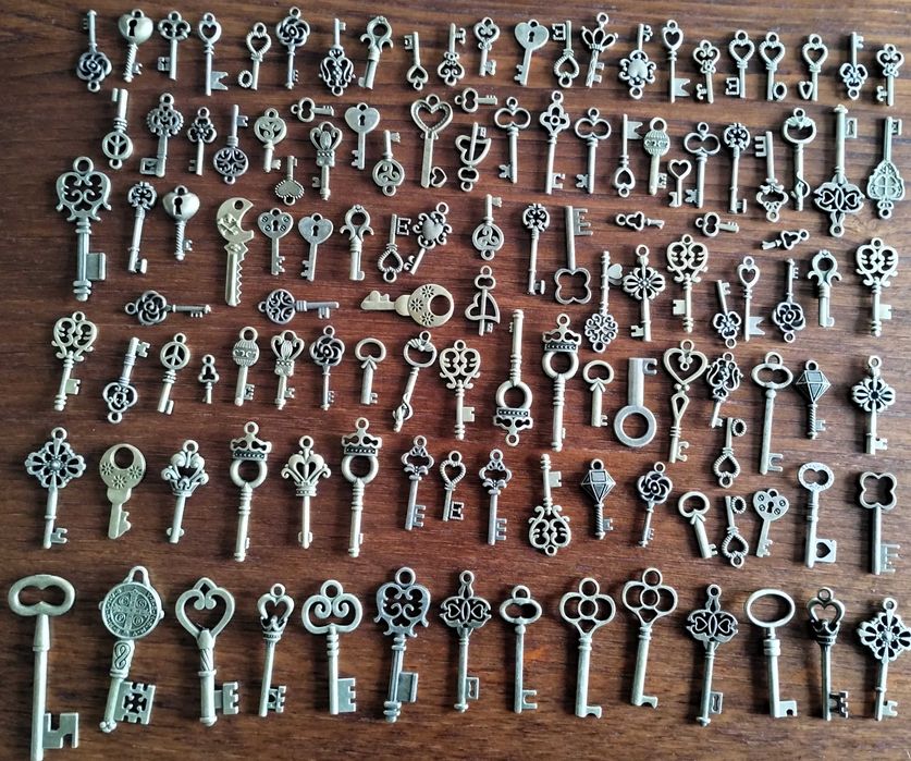 Conjunto de 125 Chaves Metal Novo