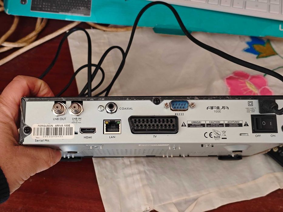 Receptor Satélite Ferguson Ariva 100E