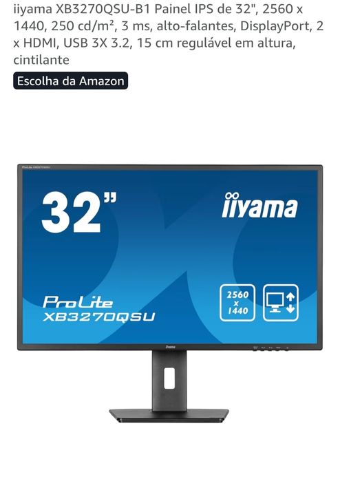 Vendo monitor 32" ajustável