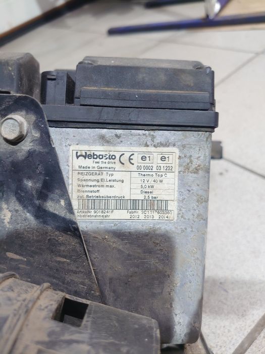 Вебасто Фольксваген т5.мультиван каравела