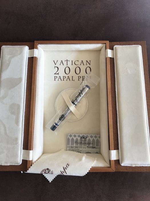 Pióro wieczne marki Montegrappa, model Vatican 2000 Papal Pen
