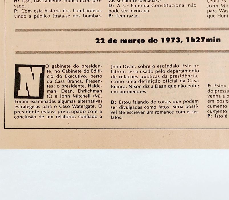 NIXON - As Gravações Watergate