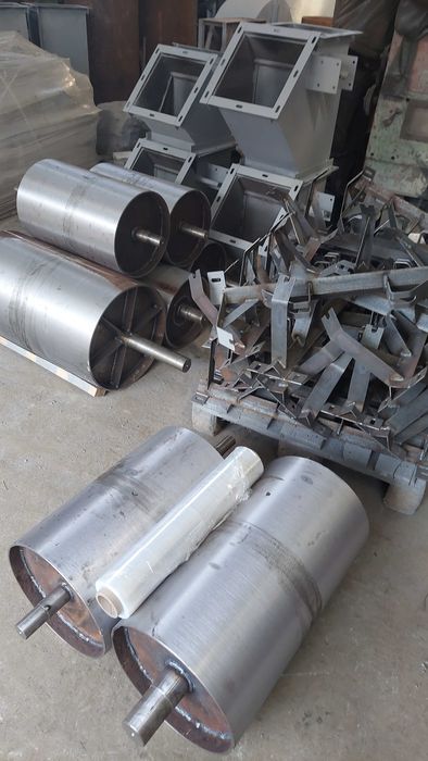 Вальцуем трубы, самотеки зерновые , цепные конвейеры ролики конвейерны