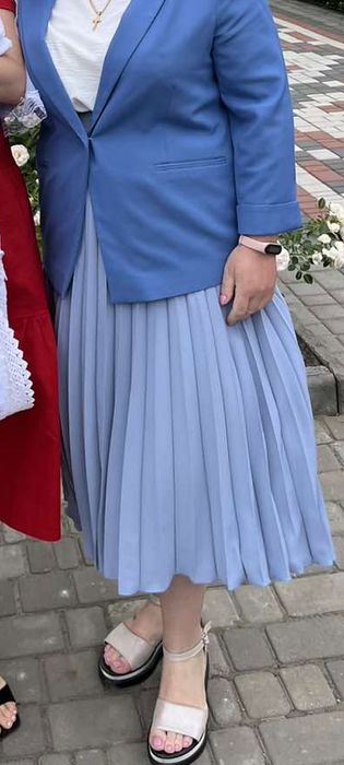 Спідниця міді плісе від бренду VOVK