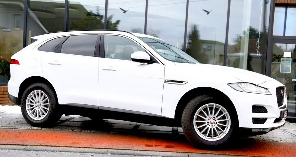 Jaguar F-Pace Salon PL|1 Ręka|Oryg.Lakier|SerwisASO|Navi|Skóry|Kamera|2xPark|As.Pasa